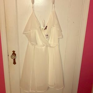 Off the shoulder dress